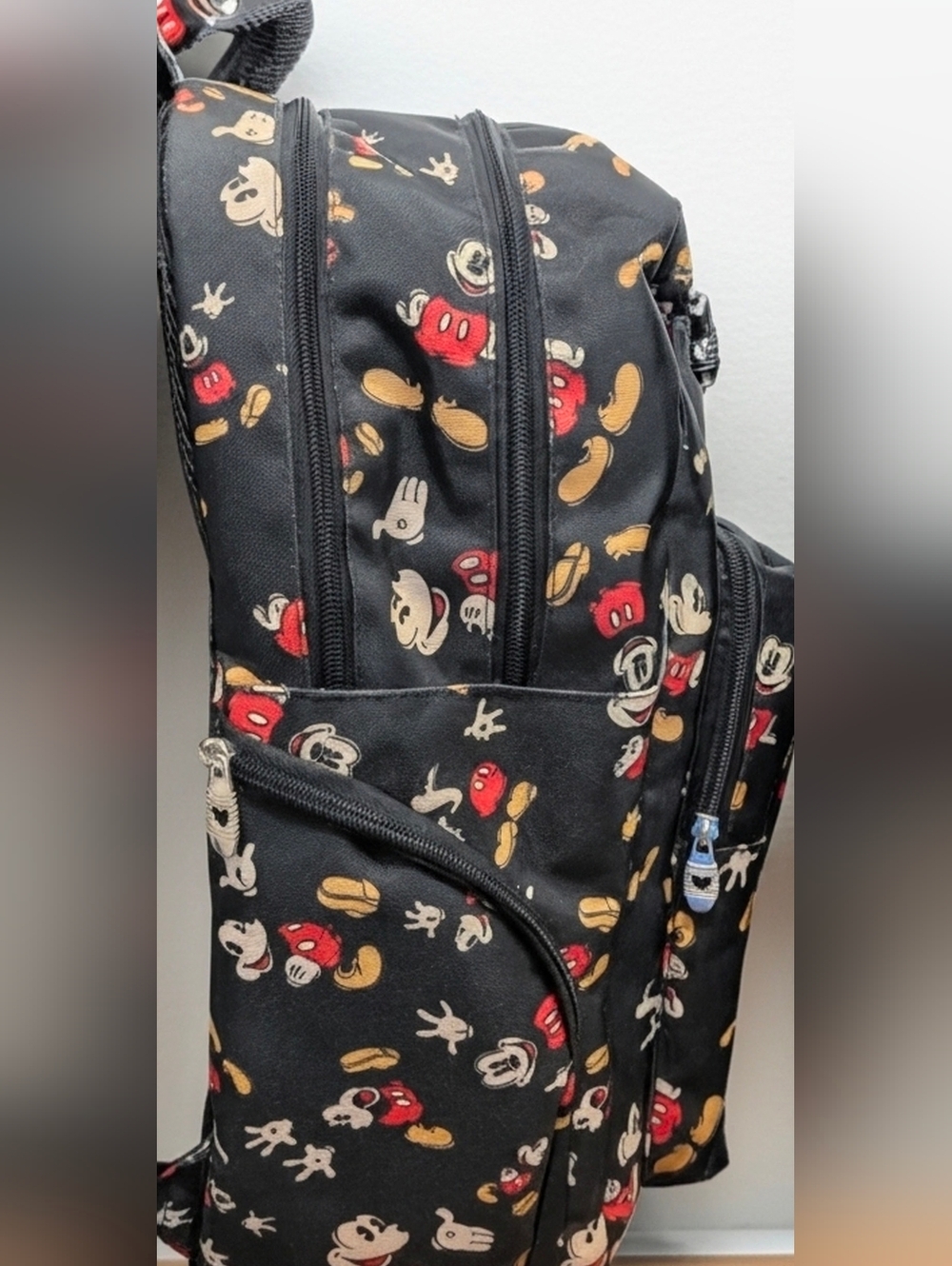 Disneyland Resort Black Mickey Pattern Backpack - Picture 3 of 14